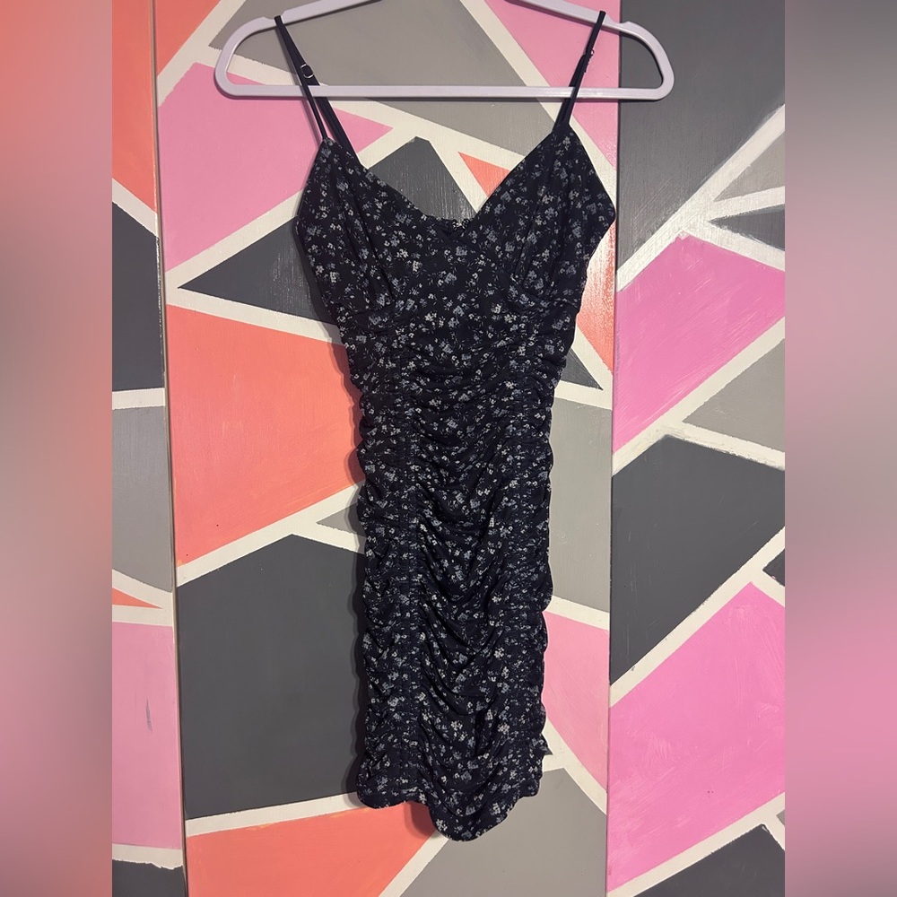 Windsor Navy Blue Floral Dress